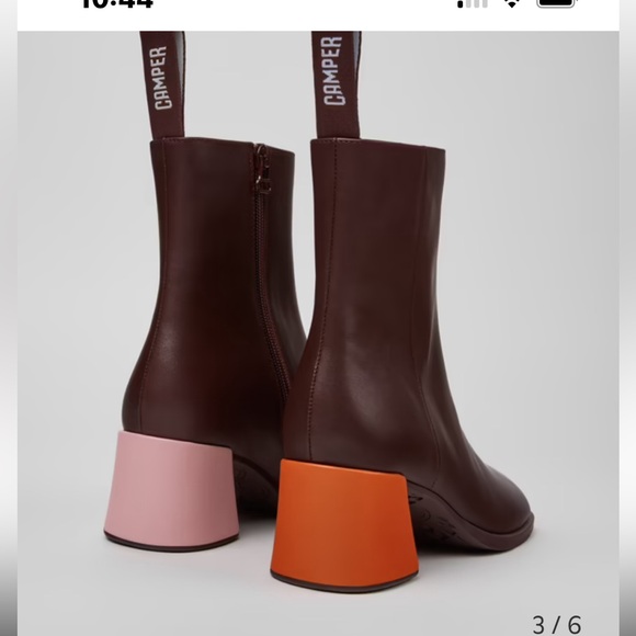 NWT RETAIL $275 Two-Tone Ankle Boots size 9.5 Brand CAMPER - Picture 4 of 9